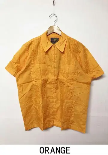 레어 데드스탁 XXL Guayabera 집업 쿠바 셔츠