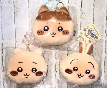 치이카와 치이카와 베이커리 빵 같은 얼굴 파우치 하치와레 토끼 빵