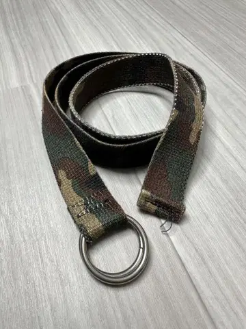 카모플라주 패턴 면 벨트