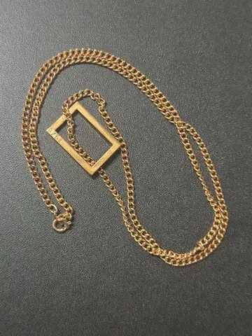 THE 1975 목걸이 골드