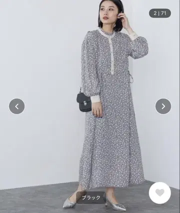 빔즈 앤티크 플라워 원피스