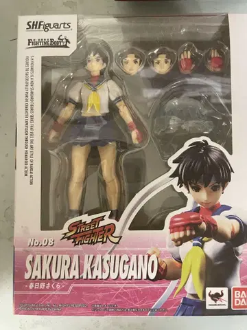 S.H.figuarts 스트리트 파이터 카스가 사쿠라 미개봉 새상품