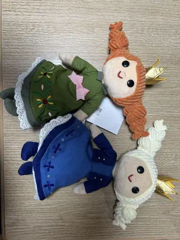 겨울왕국 안나 엘사 봉제 인형 디즈니 판타지 스프링스