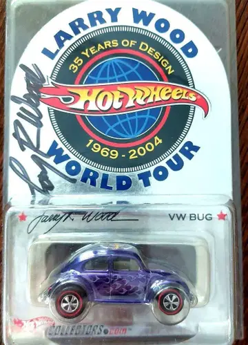 핫휠 LARRY WOOD VW BUG 래리 우드 사인 포함