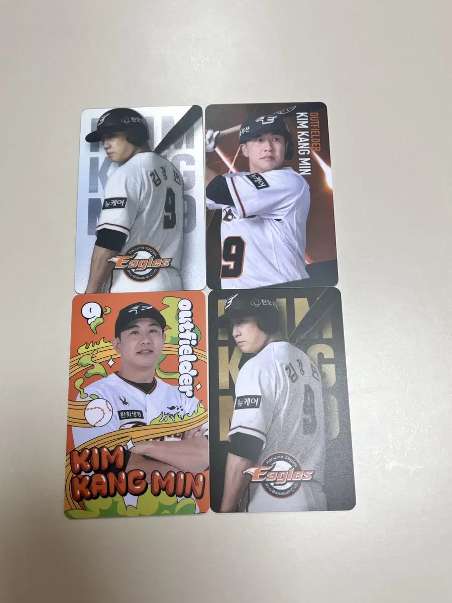 한화이글스 김강민 포토카드 일괄5천원