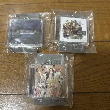 스퀘어 에닉스 뮤직 컬렉션 키체인 3개 세트