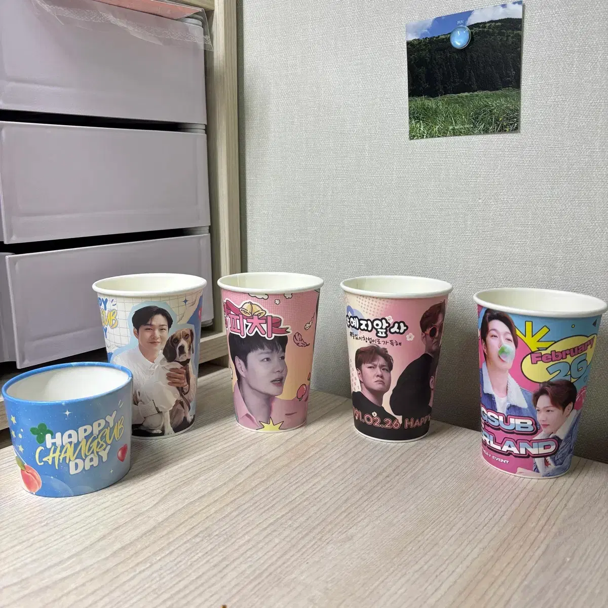 BTOB lee changsub Shinka Paper Cups & Cupholders