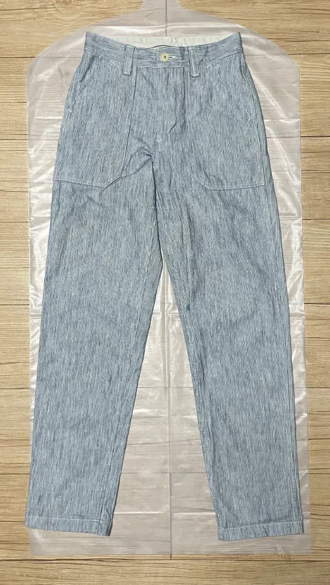 Nigel Carbon Bakerpants Workpants bloo Stripe 28