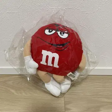 M&ms 빨간색 봉제 인형 피규어 빈티지
