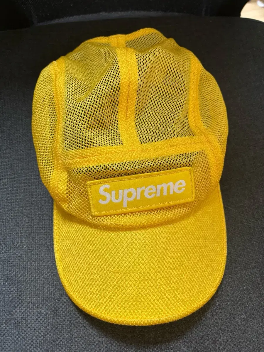 Supreme Mesh Cordura Camp Cap Yellow