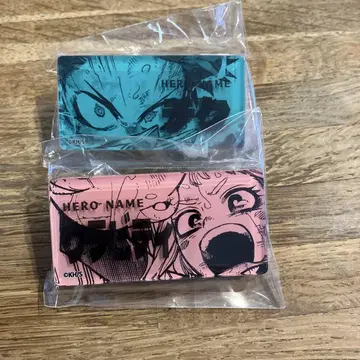 나의 히어로 아카데미아 히로아카 히로 배지 데쿠 우라비티