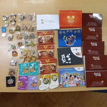 디즈니 핀 배지 참 스트랩 메달 묶음 판매