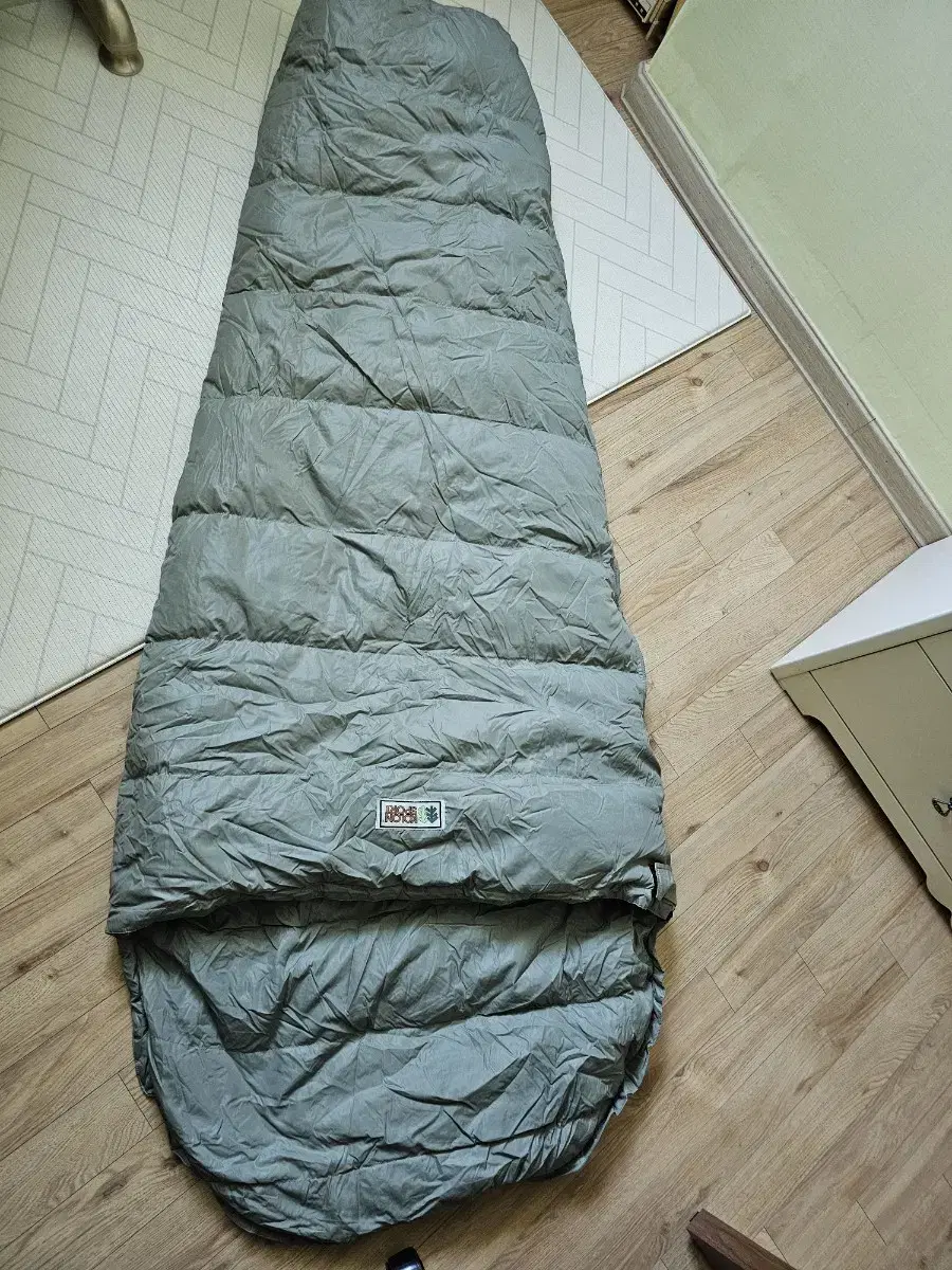 코오롱 오리털 침낭