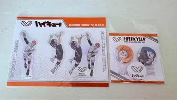 SV 리그 하이큐 콜라보 히나타 쇼요 카게야마 토비오 스티커 미니 캔뱃지