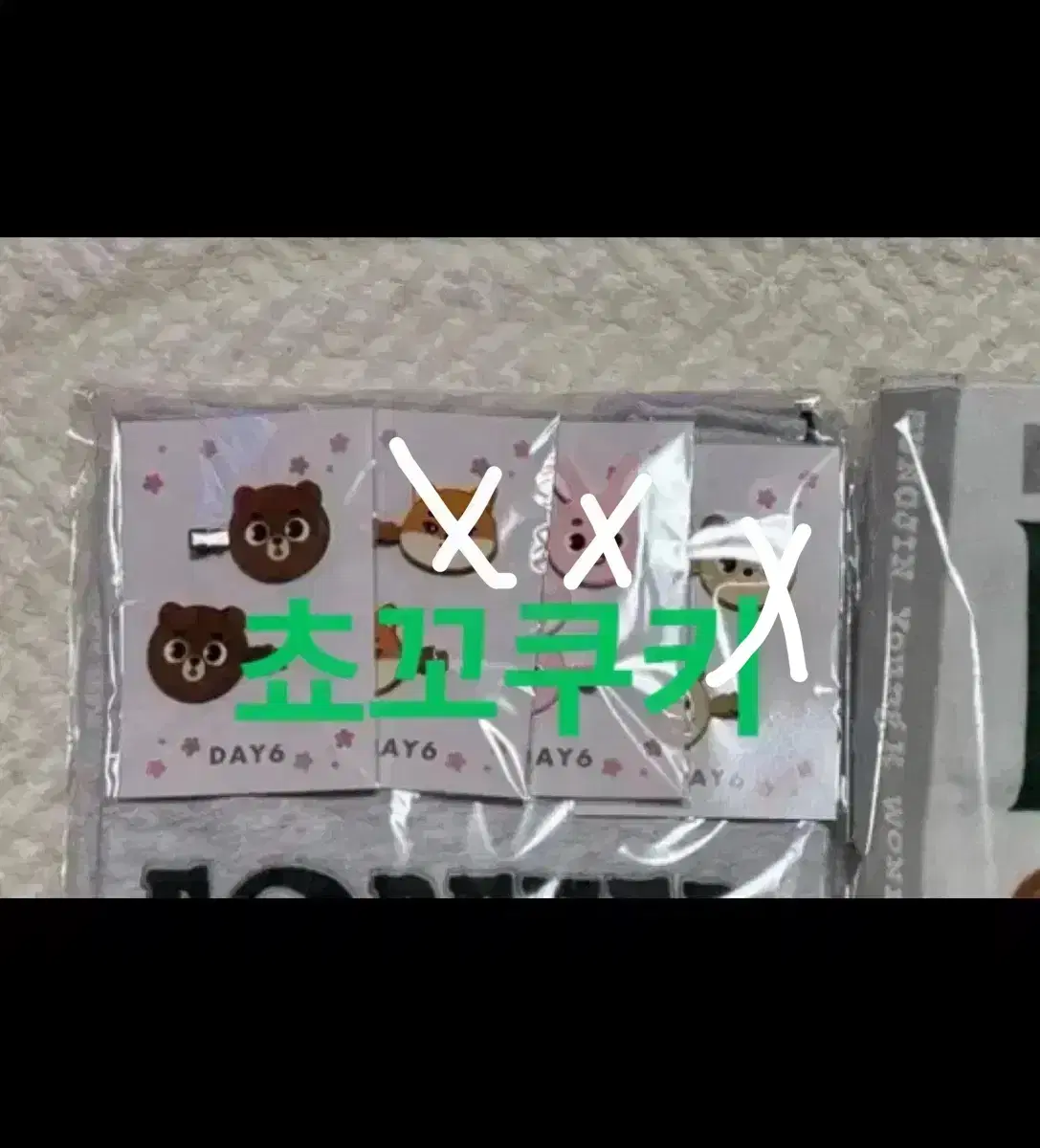 데이식스 day6 헤어핀 머리핀 헤어클립 일본 일콘 요코하마 md