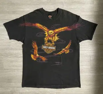 90s Harley Davidson 이글 티셔츠 XL USA제