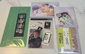 NCT DREAM FC 뉴스레터 가입 계속 혜택 제노 트레이딩 카드 세트