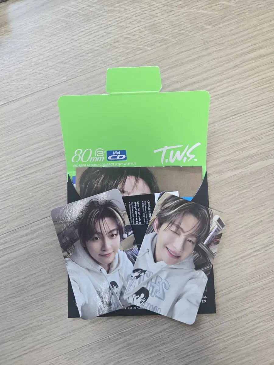 [무료배송] TWS 3집 'TRY WITH US' 컴팩트ver  지훈