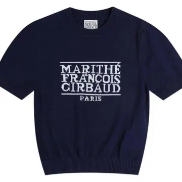 MARITHE FRANCOIS GIRBAUD 반팔 니트