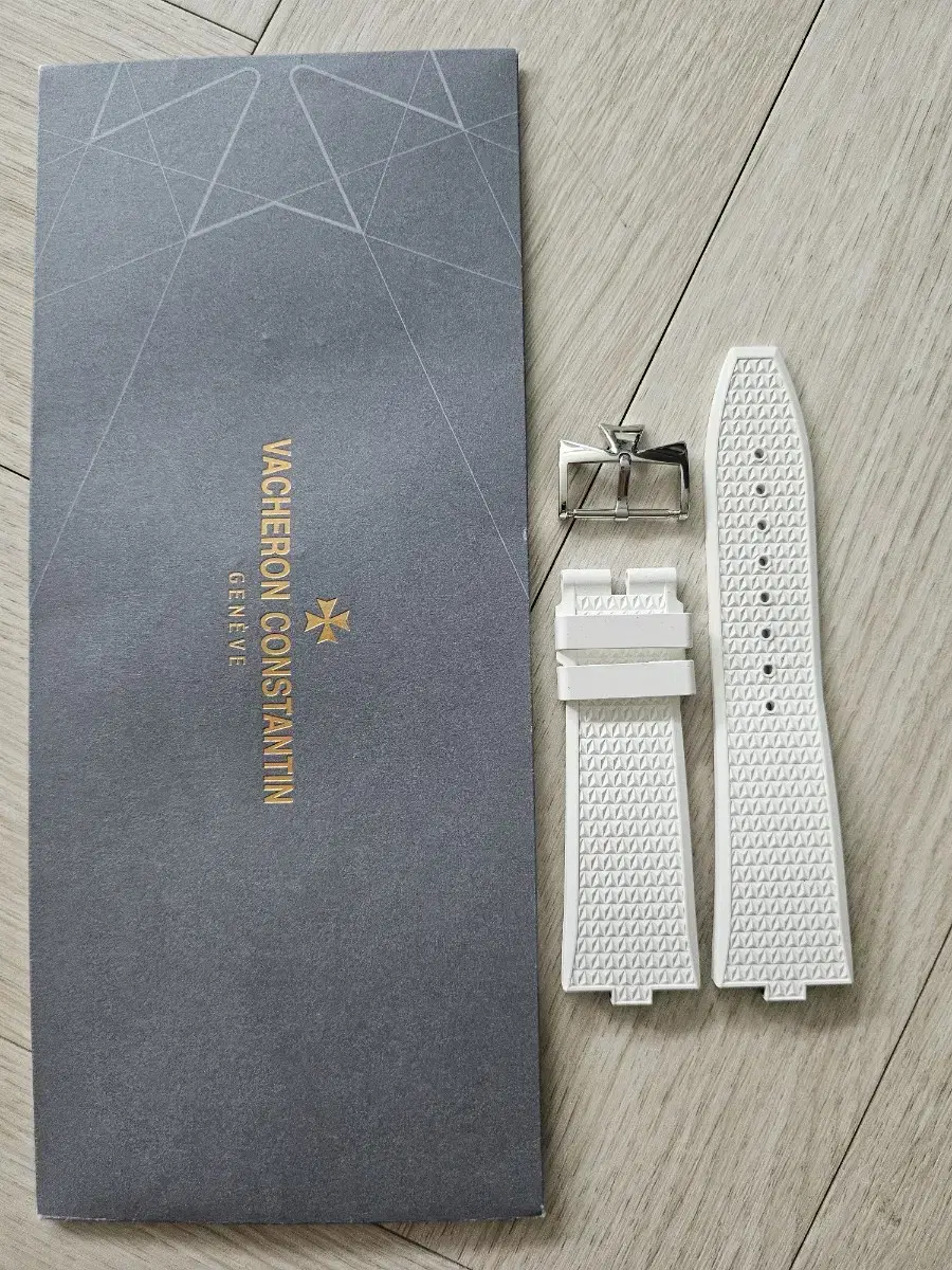 [Inha] Vacheron Constantine Overseas Genuine Rubber Strap + Genuine Pin Buckle