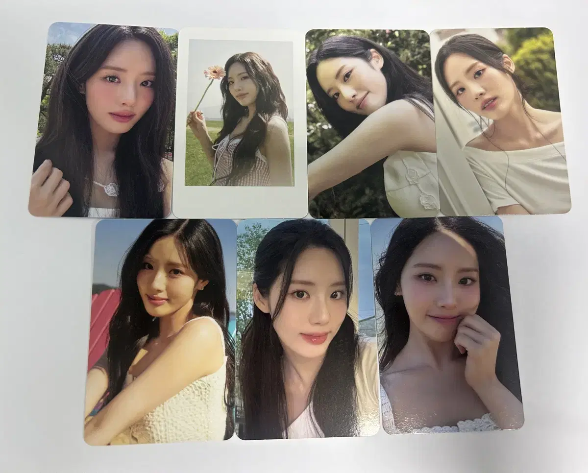 프로미스나인 박지원 프롬썸머 트레이딩,데코키트 포카 판매