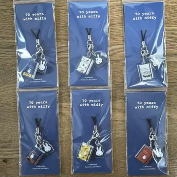 70주년 미피 전시회 롤반 아크릴 참, 총 6종