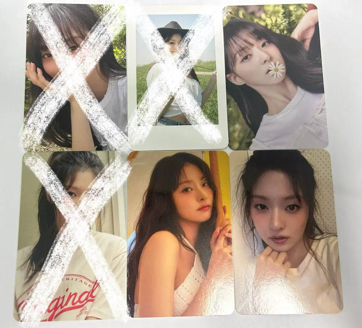 프로미스나인 이나경 프롬썸머 트레이딩,데코키트 포카 판매