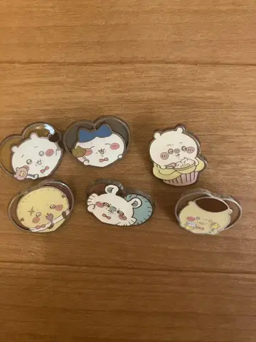 치이카와 (먼작귀) 핀 배지 컬렉션 랏코 밤만쥬 하치와레 모몽가