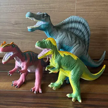 공룡 T.rex 스피노 알로사우루스 피규어 세트