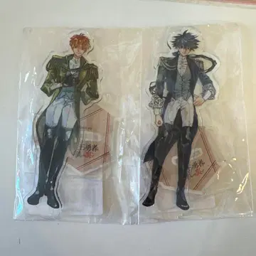 마왕과 용사의 전투의 뒷면 아크릴 스탠드