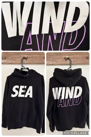 WIND AND SEA 윈드앤씨 후드티 M 사이즈