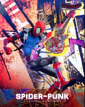 스파이더맨 아크로스 더 스파이더버스 1/6 피규어: 스파이더 펑크