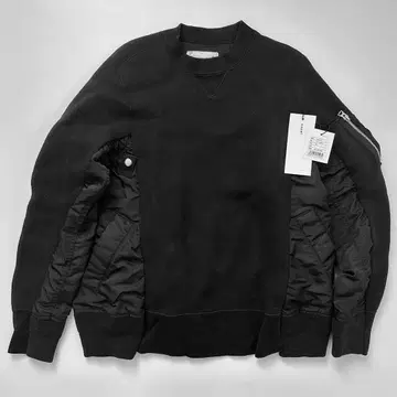 사카이 Sponge Sweat X MA-1 Pullover 사이즈 1