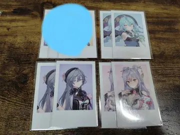 타마노이 나나 키사라 코즈에 복숭아 폴라로이드 카드