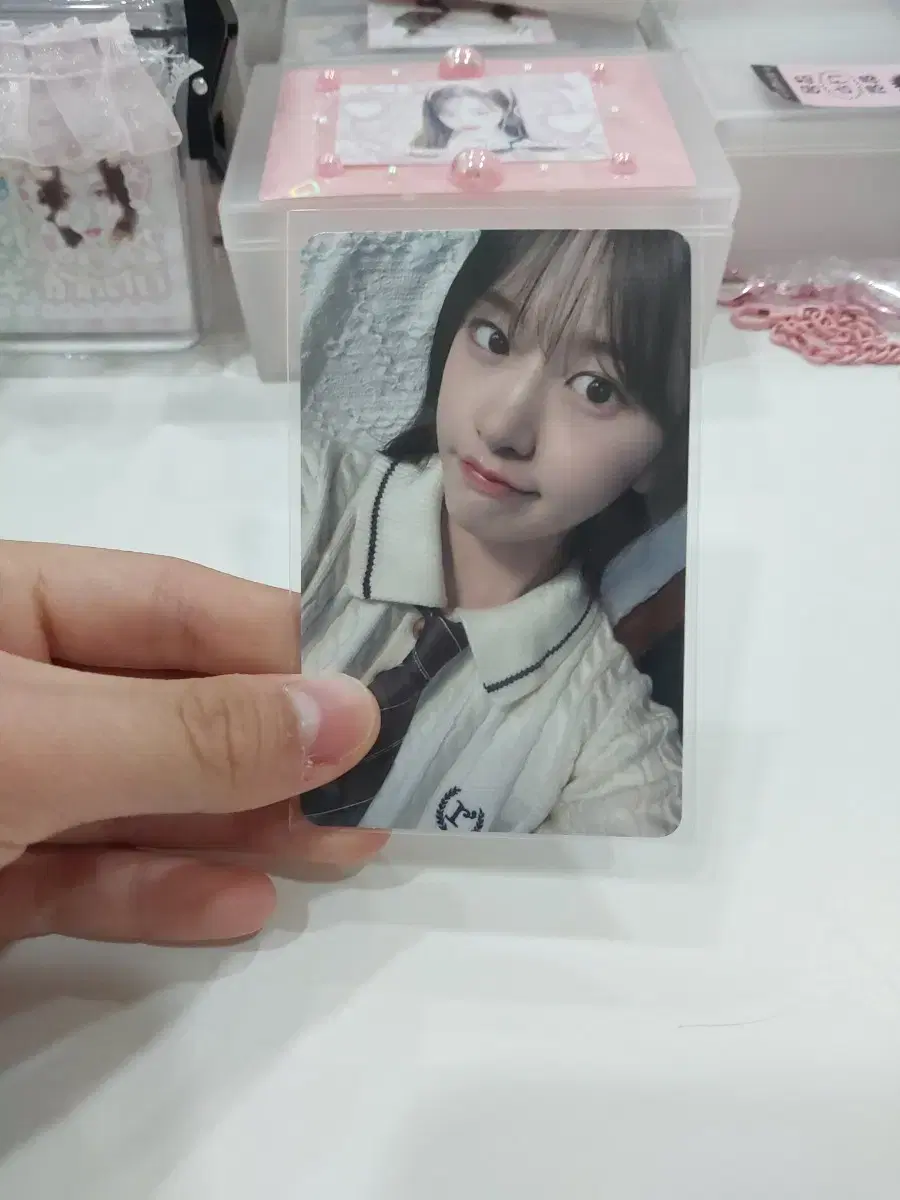 아이브 유진 스위치 사웨 럭드 1차 교복 ver 팔아요