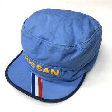 80s 닛산 NISSAN 메카닉 캡 작업 모자 사이즈 표기 없음