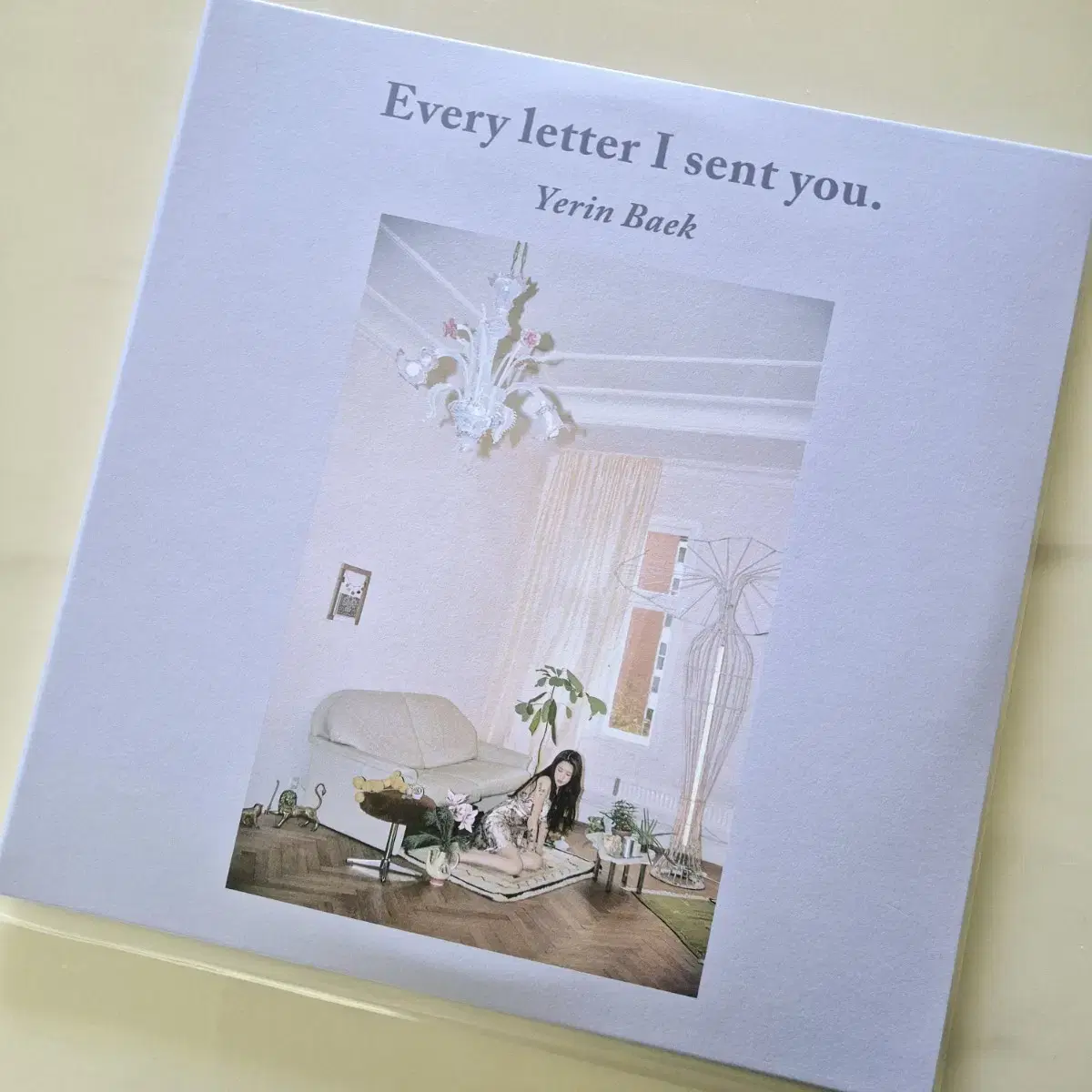 Baek Yerin Every letter i sent you LP Limited Album
