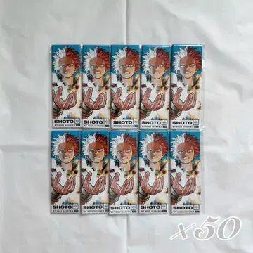 히로아카 토도로키 쇼토 그림 카드 캔뱃지 50개