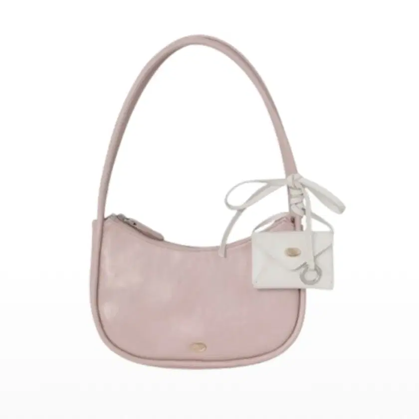 ORO Layered Swell Handbag Pink with Dustbag and Mini-Wallet