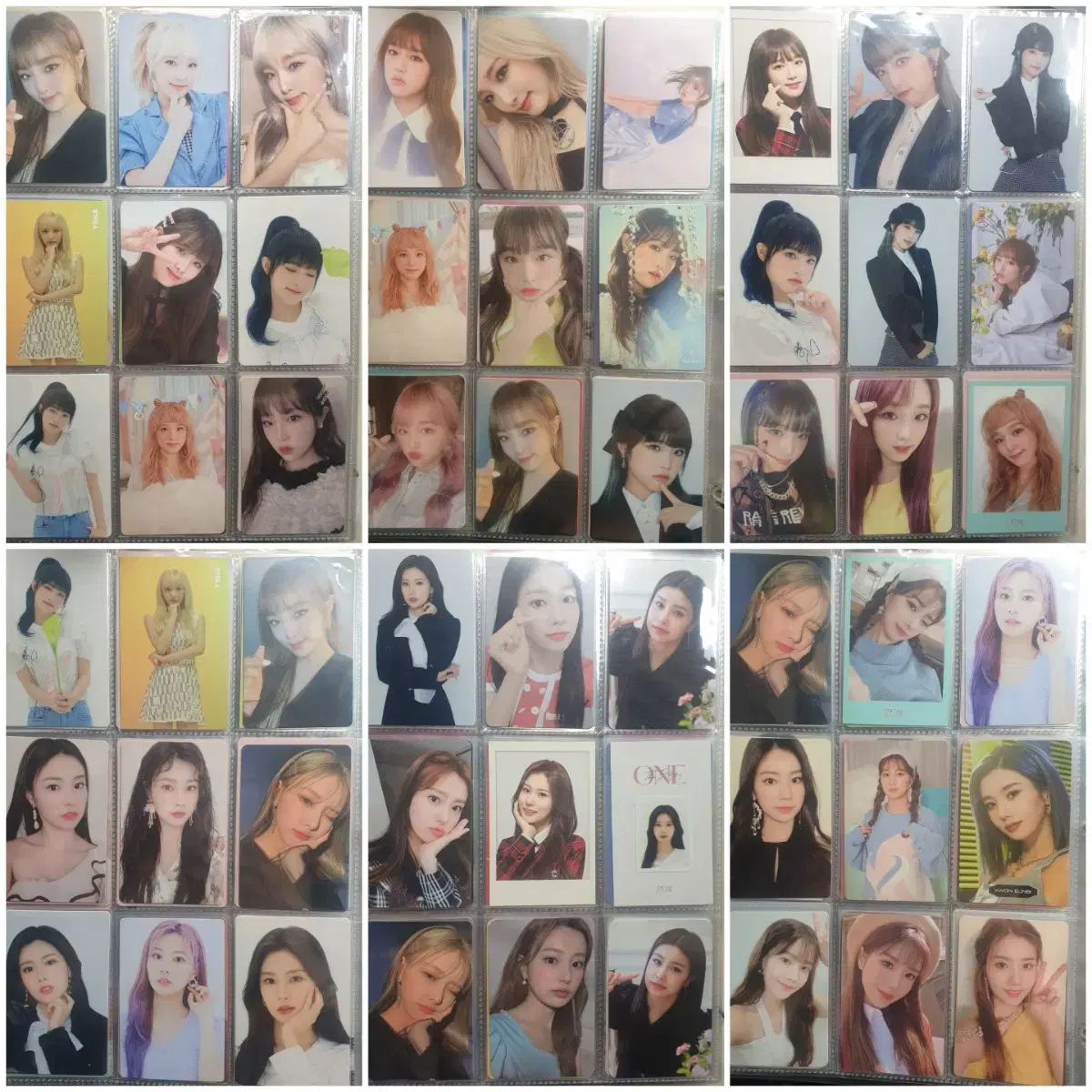 아이즈원 포카 일괄 양도 아이브르세라핌세마넴최예나조유리권은비장원영안유진