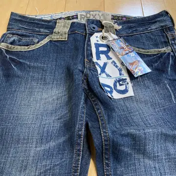 신품 택 포함 록시 퀵실버/부츠 컷 청바지 데님 S 여성용