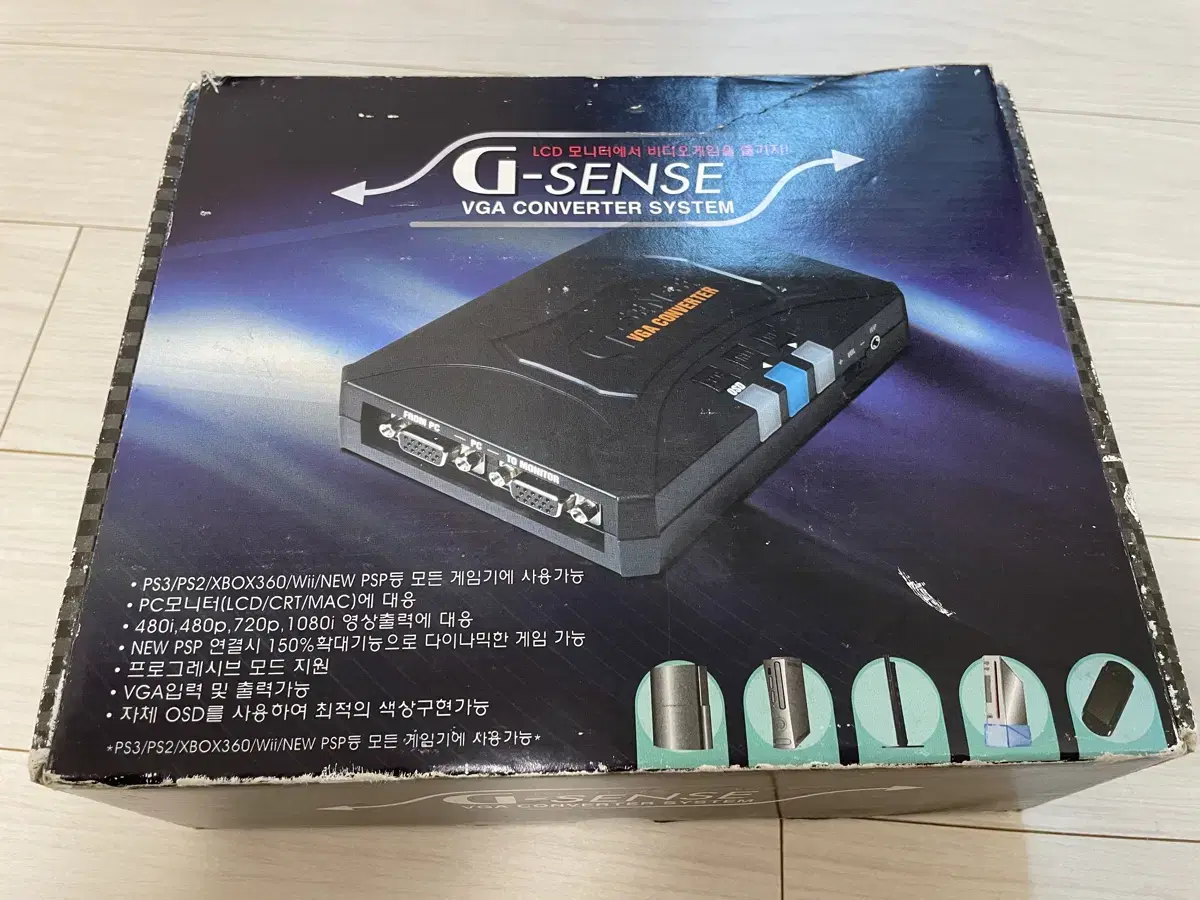 G-Sense VGA Converter Set Boxset