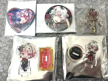 아쿠네코 아몬 캔뱃지 하트 캔 아크링 키링 아크릴 스탠드