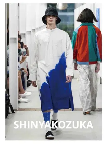 새상품급 SHINYAKOZUKA 신야코즈카 풀렝스 풀오버 셔츠