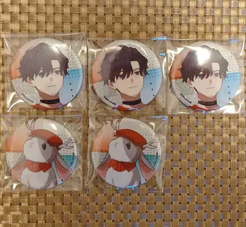 밀그램 MILGRAM 카즈이 자카 로프 캔뱃지 그리 캔