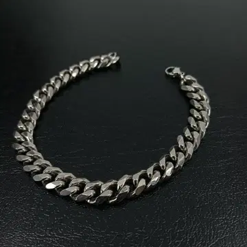 실버 체인 팔찌 키헤이 은