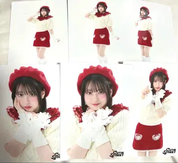 CUTIE STREET 큐스토 토쿠포 발렌타인 사쿠라바 하야카 6매 세트