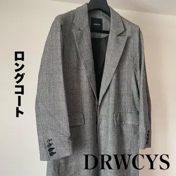 DRWCYS 도로시 글렌체크 무늬 롱 코트