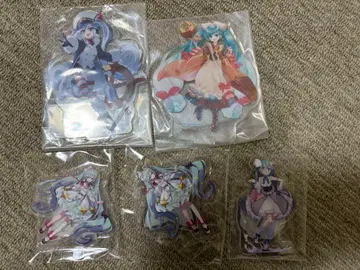 하츠네 미쿠 유키 미쿠 제일복권 아크릴 스탠드 아크릴