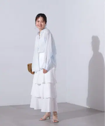 밀푀유 스커트 N. (N. Natural Beauty Basic)